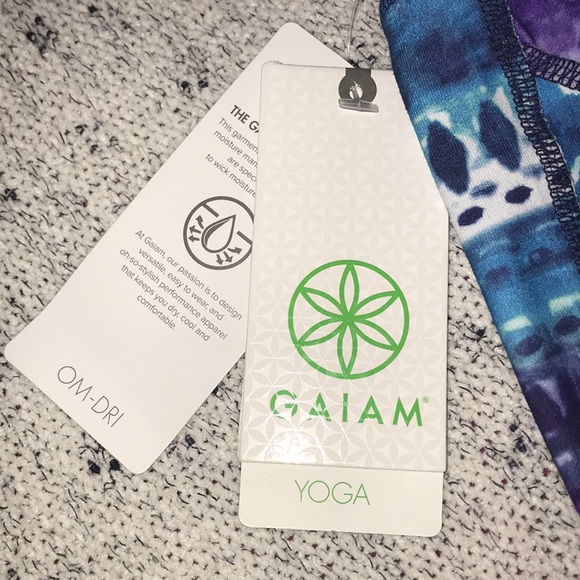 Gaiam 7/8 OM Highrise Leggings - Picture 4 of 5